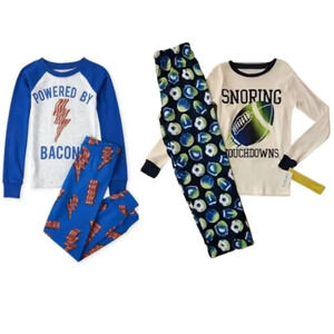 The Children's Place & Carter's Kids Two Piece Pajama Set Size 12 -Pack of 2